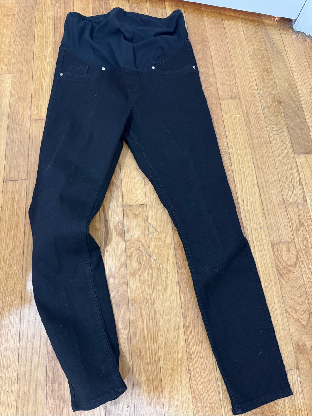 H&M Black Maternity Jeans